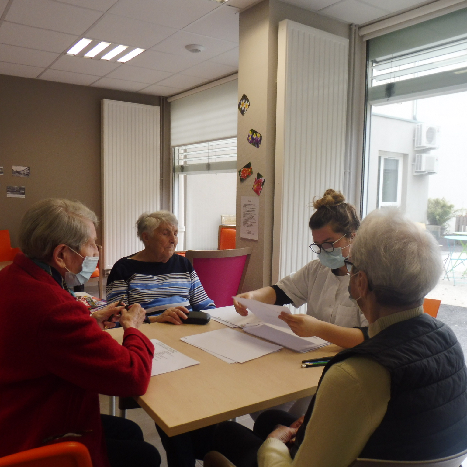 Atelier mémoire… – EHPAD MARIE GOY