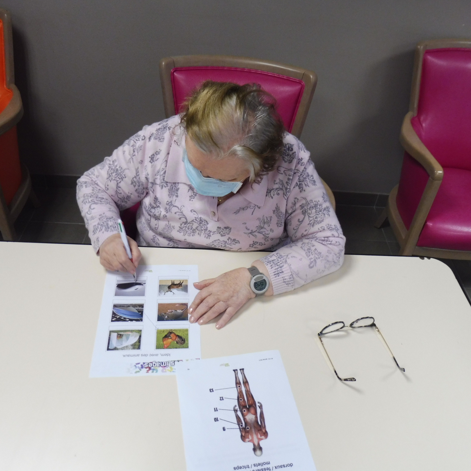 Atelier mémoire… – EHPAD MARIE GOY
